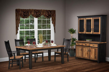 Manchester Amish Reclaimed Wood Dining Collection - Foothills Amish Furniture