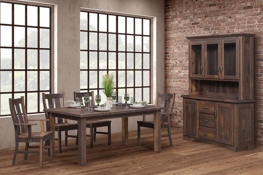 Oxford Amish Reclaimed Wood Dining Collection - Foothills Amish Furniture