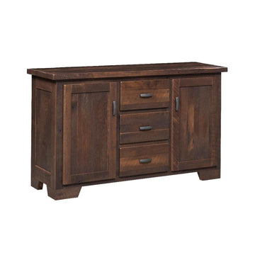 Oxford Amish Reclaimed Wood Server - Foothills Amish Furniture