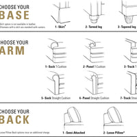 Build Your Own 5000 Series: Build Your Own Sofa - Foothills Amish Furniture