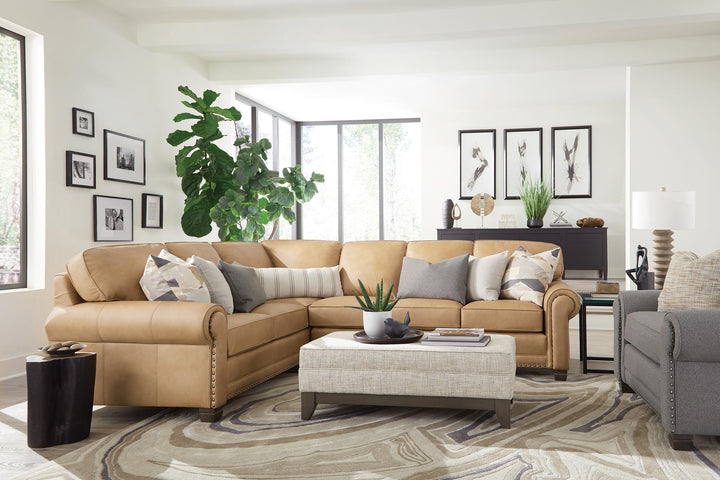 leather sofa