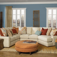 Smith Brothers 8143-A Fabric Sectional - Foothills Amish Furniture