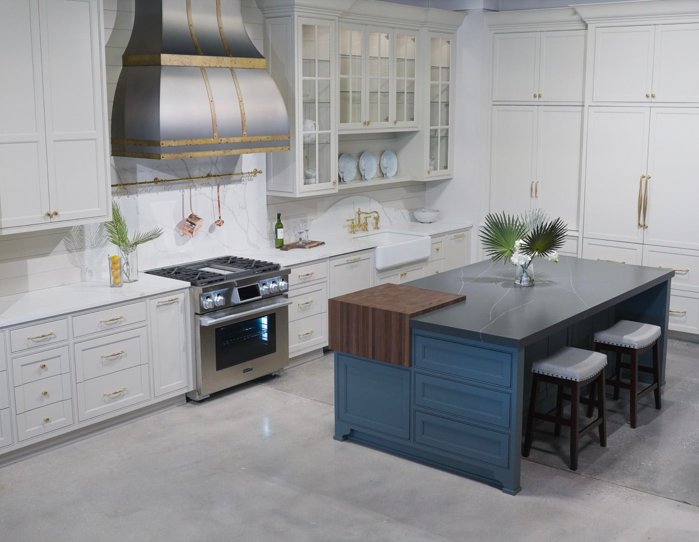 MillerBilt Cabinetry Charleston showroom kitchen
