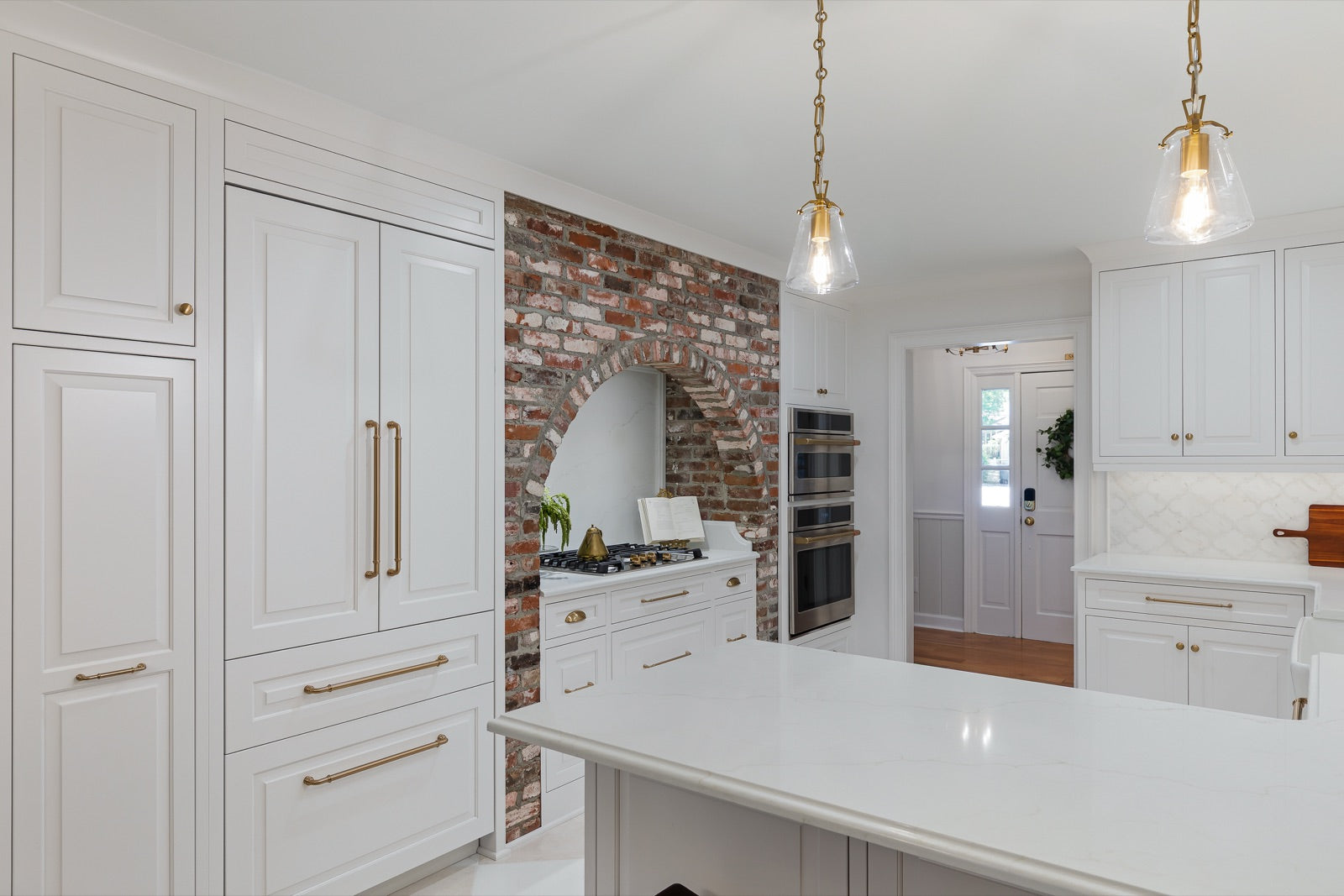 Smith project custom Amish cabinetry, Brittanya Tammearu Interiors