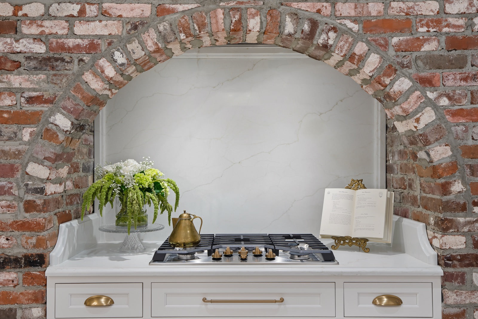Smith project custom Amish cabinetry, Brittanya Tammearu Interiors