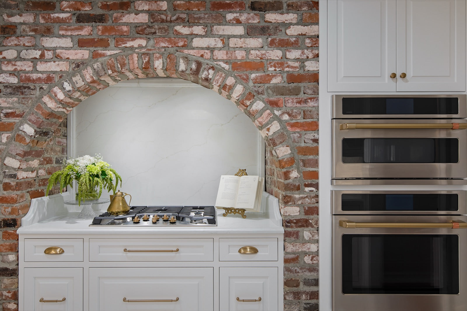 Smith project custom Amish cabinetry, Brittanya Tammearu Interiors