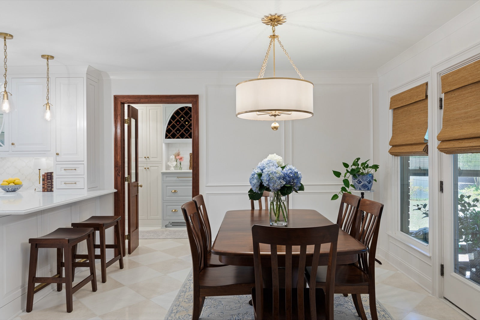 Smith project custom Amish cabinetry, Brittanya Tammearu Interiors