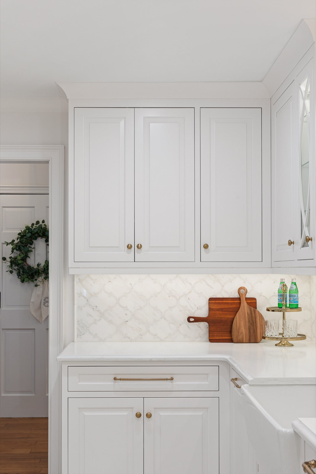 Smith project custom Amish cabinetry, Brittanya Tammearu Interiors