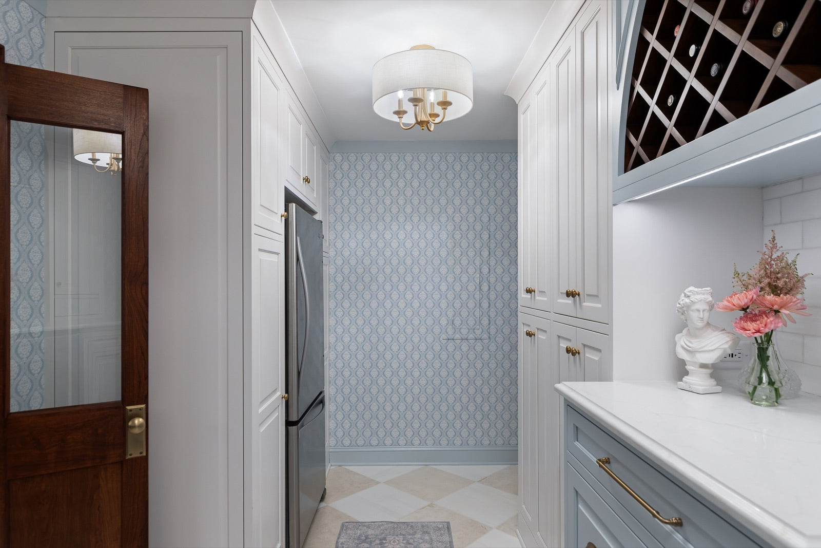 Smith project custom Amish cabinetry, Brittanya Tammearu Interiors