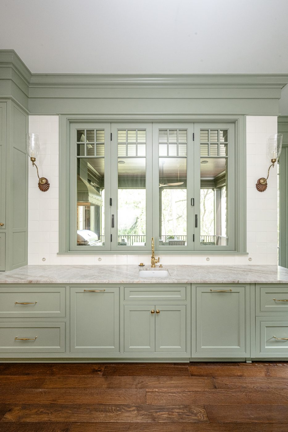 403 Snowy Egret custom Amish cabinetry project, Kiawah