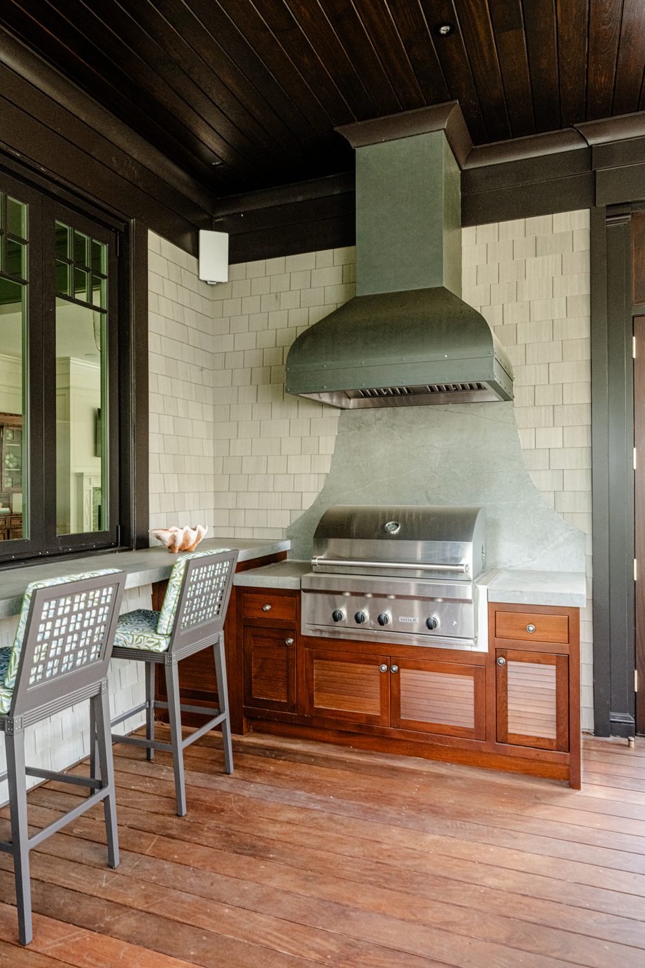 403 Snowy Egret custom Amish cabinetry project, Kiawah