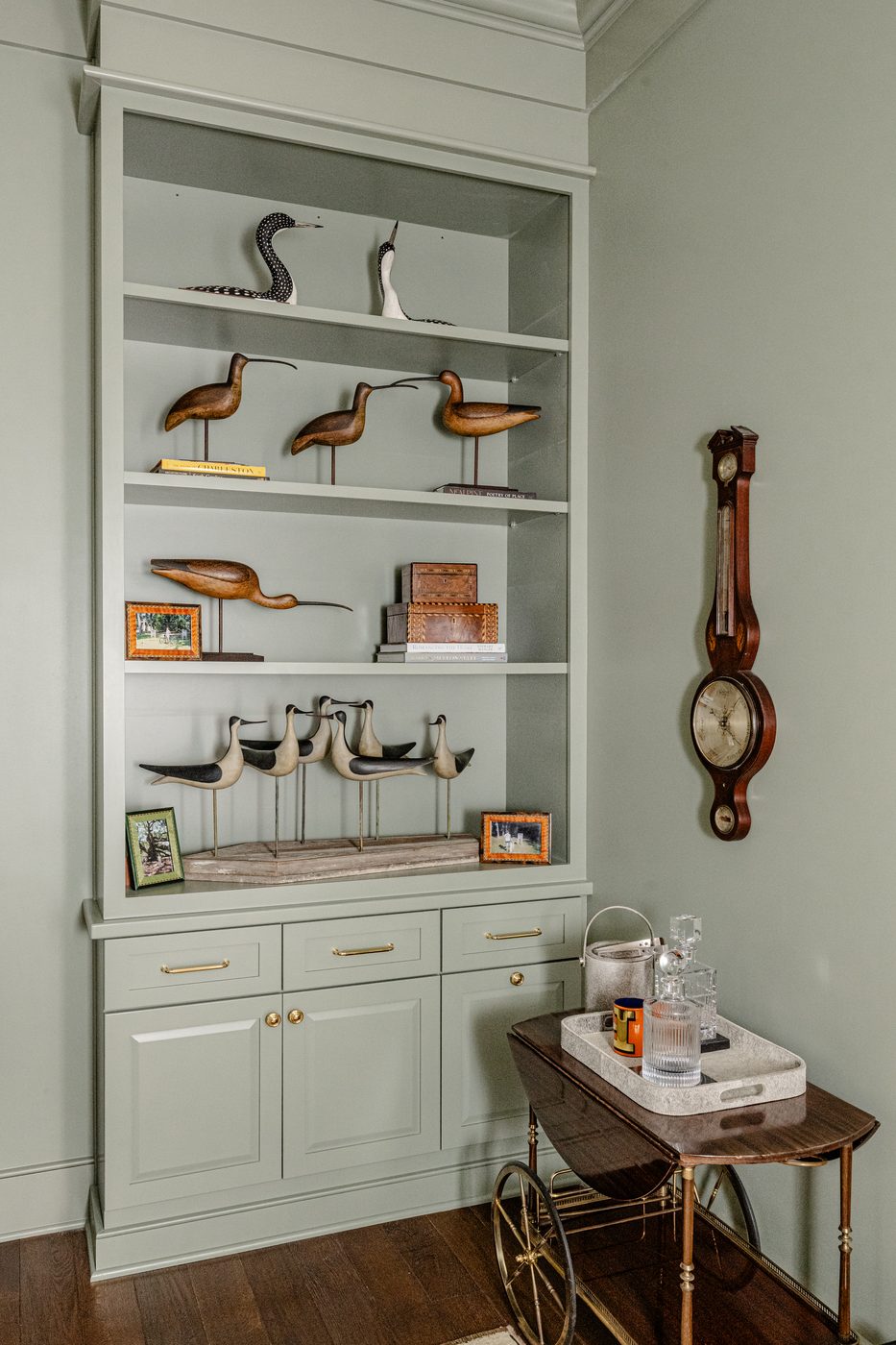 403 Snowy Egret custom Amish cabinetry project, Kiawah