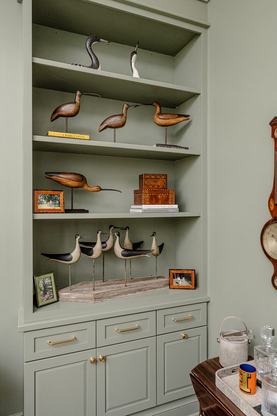 403 Snowy Egret custom Amish cabinetry project, Kiawah