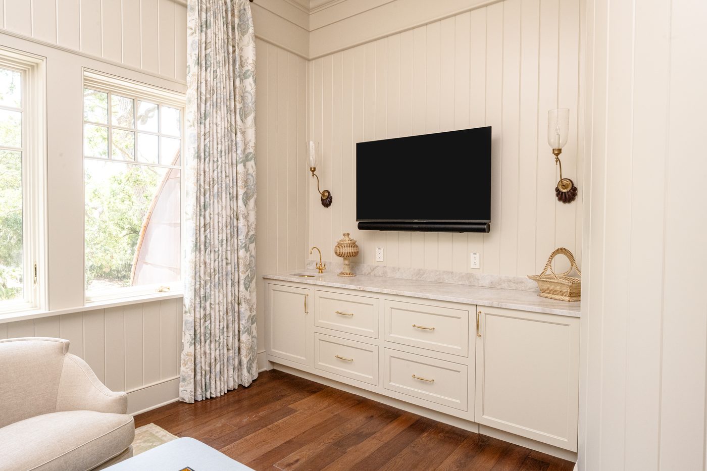 403 Snowy Egret custom Amish cabinetry project, Kiawah