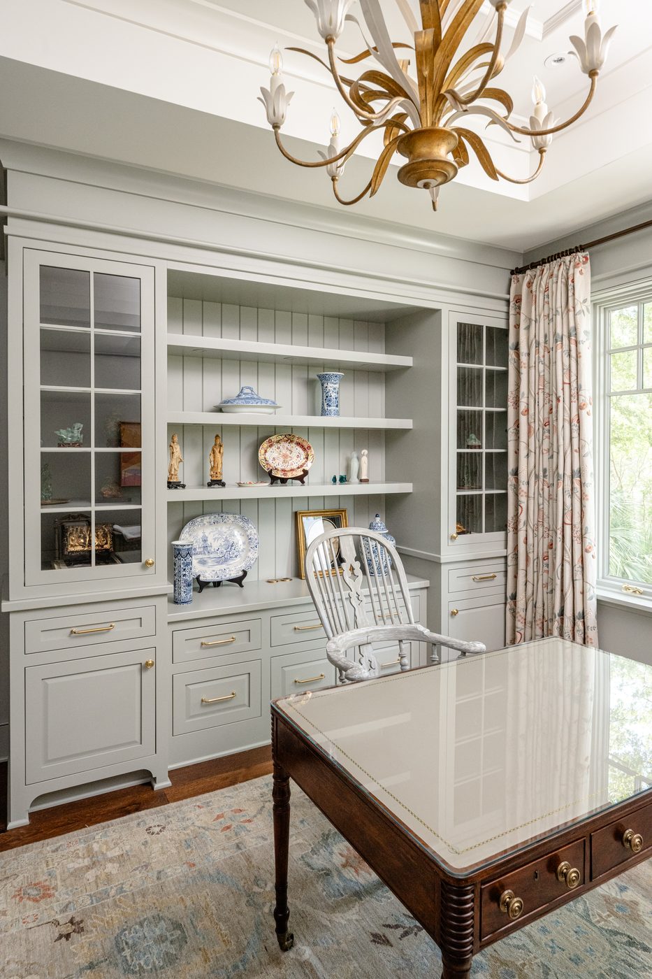 403 Snowy Egret custom Amish cabinetry project, Kiawah