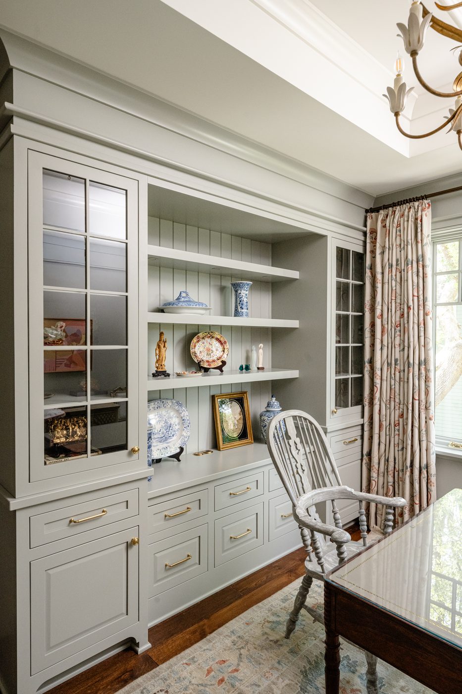 403 Snowy Egret custom Amish cabinetry project, Kiawah