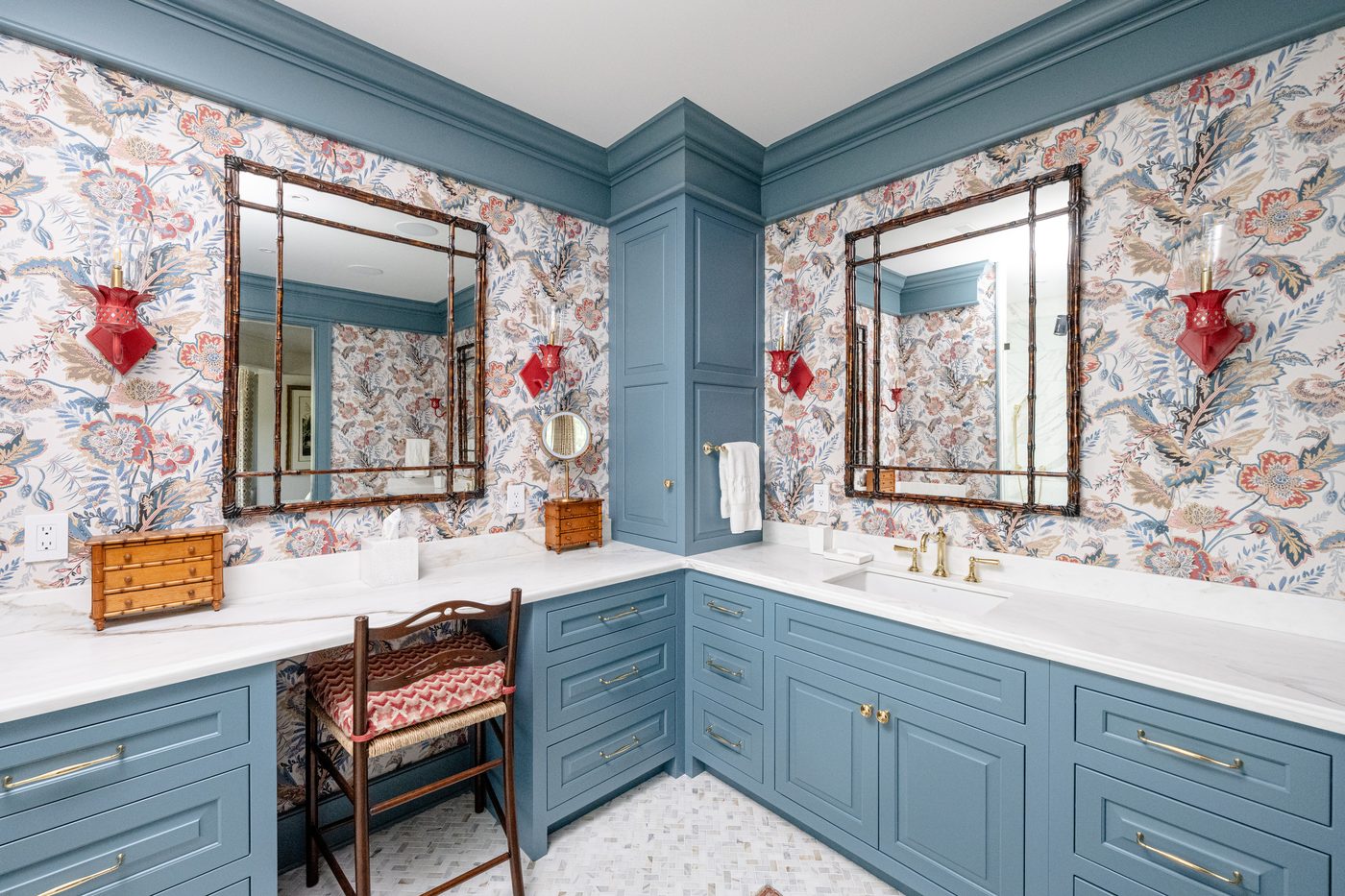 403 Snowy Egret custom Amish cabinetry project, Kiawah