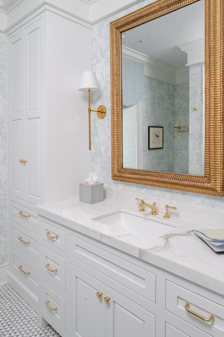 403 Snowy Egret custom Amish cabinetry project, Kiawah
