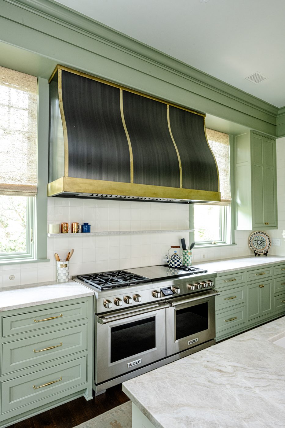403 Snowy Egret custom Amish cabinetry project, Kiawah